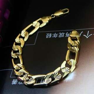 Boutique Fashion 18k Yellow gold filled Bracelets 8.3 chain  