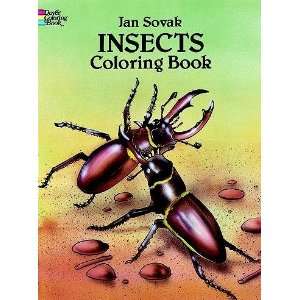 Insects Coloring Book[ INSECTS COLORING BOOK ] by Sovak, Jan (Author 