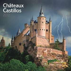  Castles (French/Spanish) 2012 Wall Calendar Office 