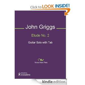 Etude No. 2 Sheet Music John Griggs, Carlos Barbosa Lima  