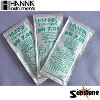 Hanna pH7.01 Calibration Buffer Solution   3 PACK  