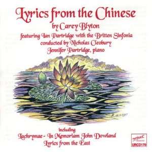  Lyrics From The Chinese Carey Blyton Music