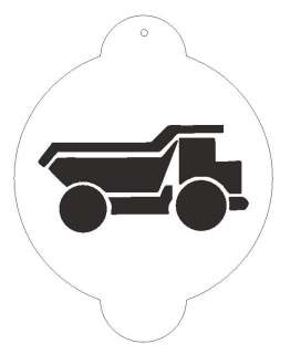 Dump Truck Stencil for Decorating Cake #S129  