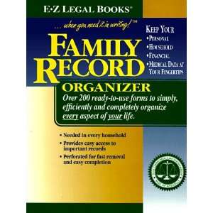 Family Record (9781563823008) Dhonda R. Porter Books