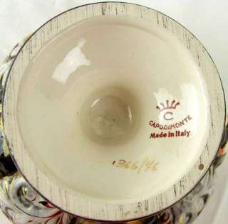  COVERED CANDY DISH  MARKED   Numbered 1366/46   MADE IN ITALY  