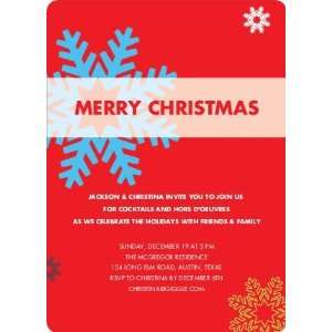  Snowflake Holiday Party Invitations Health & Personal 