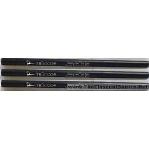 Sebastian Trucco Skinny Line Eye Liner, Deep Black (3 Pencils 