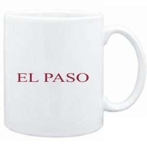  Mug White  El Paso  Usa Cities