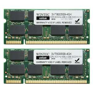 Wintec Value MHz 4GB(2x2GB) 2Rx8 4 Dual Channel Kit DDR2 800 (PC2 6400 