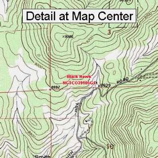   Map   Black Hawk, Colorado (Folded/Waterproof)