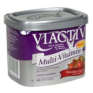  Viactiv Multi Vitamin, Chocolate Cherry, 60 soft chews 