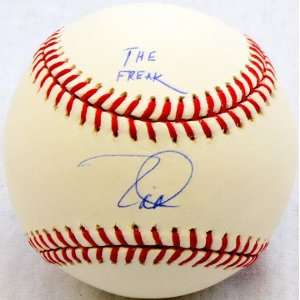 Tim Lincecum Autographed Baseball w/ The Freak Inscription 