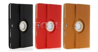   LEATHER FOLIO CASE & STAND FOR SAMSUNG GALAXY TAB 10.1 P7510  