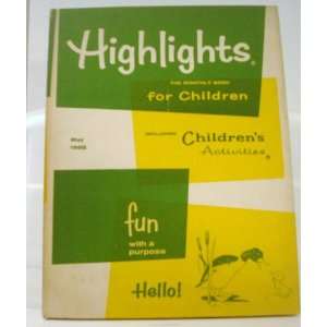  Highlights For Children The Monthly Book May 1965 