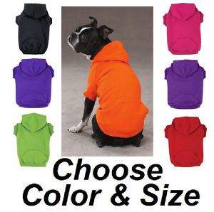 ZACK & ZOEY HOODIE Dog Basic Sweatshirt Shirt Sweater  