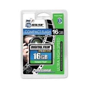   Digital Film 33016 16GB Compact Flash Card Ultra Hi Speed Electronics