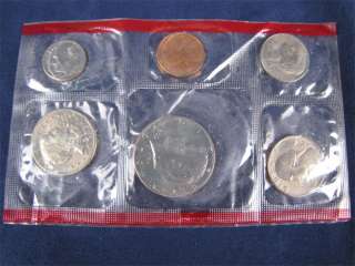 Uncirculated 1979 U.S. 6 Coin Set Denver Mint Sealed  