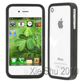   Case Cover Skin Faceplates For iPhone 4 4S Black Wholesale  