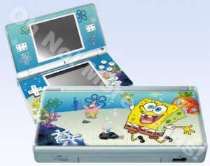 Nintendo DS Lite Skin Vinyl Decal Spongebob Squarepants  