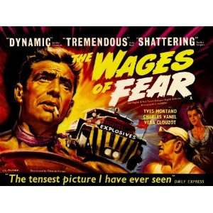 Wages of Fear Movie Poster (30 x 40 Inches   77cm x 102cm) (1953) UK 