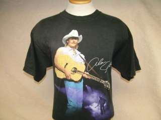 ALAN JACKSON t shirt 1998 TOUR L  