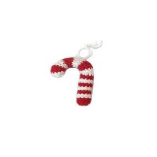   Label Kids Crochet Christmas Ornament   Candy Cane