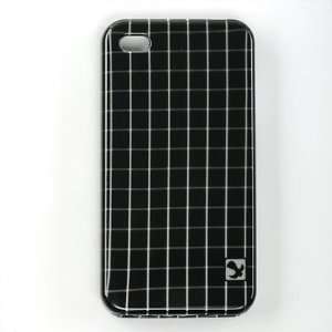  Apple iPhone 4G Crystal Design Case   Black Square Design 