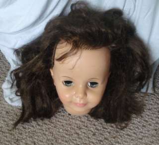 IDEAL OR. 1965 35 PATTI PATTY PLAYPAL DOLL GREEN EYED BRUNETTE NEEDS 