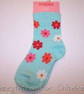 Girls GYMBOREE Tropical Garden socks 2 3 NWT aqua 2T 3T  