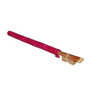  Wood Chopstick w/ Red Wicker