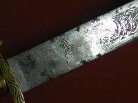 Vintage Mexican Mexico Eagle Head Sword Machete  