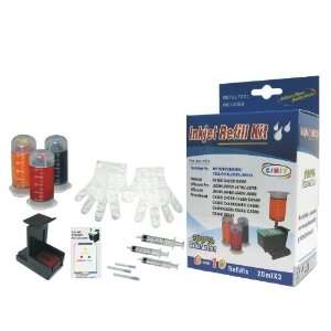  Cartridge refill kit for HP 75/141/861/75XL/141XL/861LX 3 