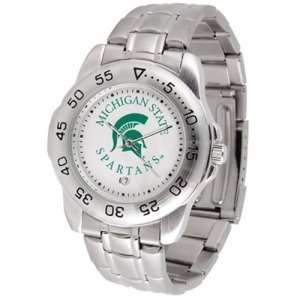 Michigan State Spartans NCAA Sport Mens Watch (Metal Band 