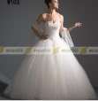 Elegant Mermaid Ruffle Bridal Wedding Dress Prom Gown  