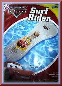 Disney ~ PIXAR CARS 28 SURF RIDER FLOAT {NIP}  