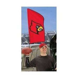  Louisville Cardinals NCAA Post Flag