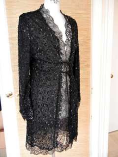 ELIE SAAB jacket coat lace sequined fits 6/8 NWT 2die4  