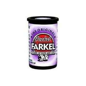  Pocket Farkel Dice Game   Purple Toys & Games