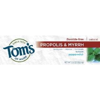Toms of Maine Natural Care Toothpaste, Propolis & Myrrh, Antiplaque 