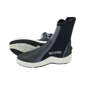   Sole Zippered Scuba Diving Booties with Durable Toe and Heel Cap