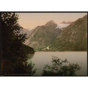  Opstryn Lake from Hjelle, Stryn, Norway