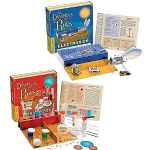  Dangerous Boys Science Kits Chemistry or Electronics, in 
