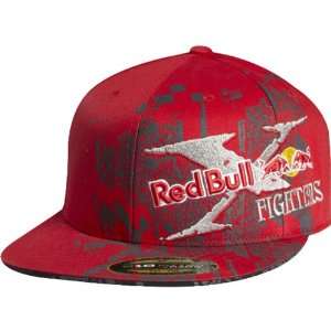 Fox Racing Red Bull X Fighters Double X 210 Fitted Mens Flexfit Race 