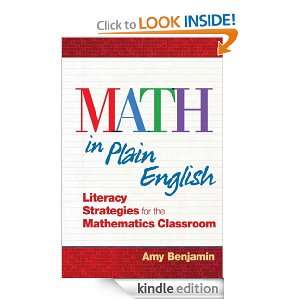   in Plain English Literacy Strategies for the Mathematics Classroom