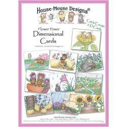 House Mouse Flower Power Card Sheets  