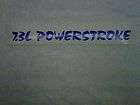 3L Powerstroke Vinyl Hood Decals Ford Diesel