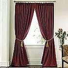 50x45 Antique Satin Lined Pinch Pleated Drapes NIP  