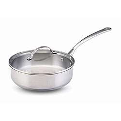   Reserved Stainless Steel 3 quart Covered Saute Pan  