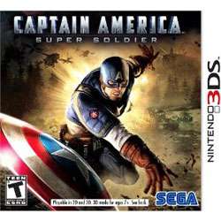 NinDS 3DS   Captain America Super Soldier   By SEGA  