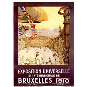  Henri Cassiers   Expo Universelles Bruxelles 1910 Giclee 